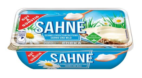 G&G Schmelzkäse Sahne 200g
