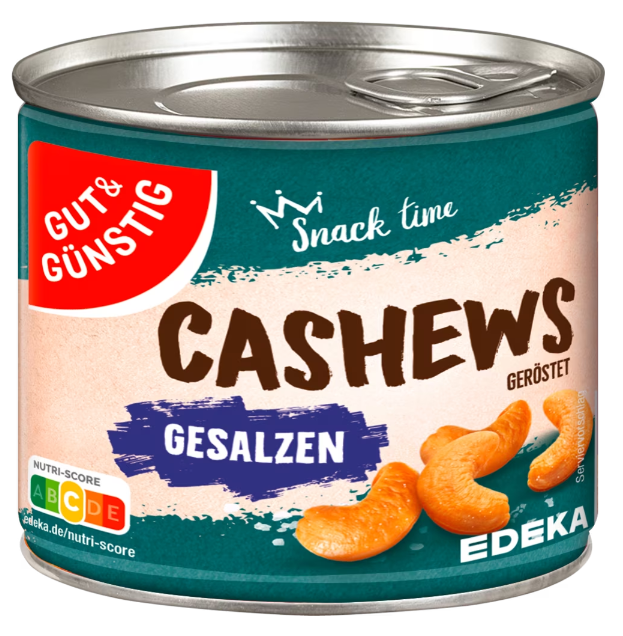 G&G Cashewkerne geröstet ges.150g