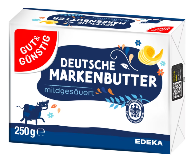 G&G Deutsche Markenbutter 250g